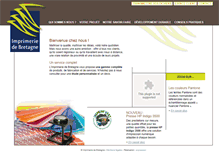 Tablet Screenshot of imprimeriedebretagne.fr